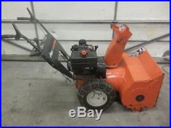 Ariens 8hp snowblower snow blower with elec start low hrs « Snow Blowers
