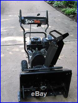 Sno-Tek 24 Snow Blower pull/electric start 6 speeds/reverse (30 hours