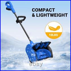 10 Inch Cordless Snow Shovel for Dewalt 18V/20V Battery(No Battery), 10 Width 6