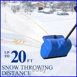 10 Inch Cordless Snow Shovel for Dewalt 18V/20V Battery(No Battery), 10 Width 6