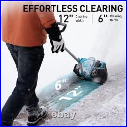 12 Brushless Snow Shovel Snow Blower for Makita 18V Battery (Tool Only) 12 Brushless Snow Shovel Snow Blower for Makita 18V Battery (Tool Only)