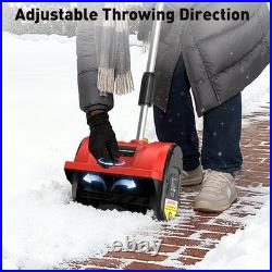 12 Cordless Snow Shovel (NO Battery) Compatible with Milwaukee 18V Battery, Ele