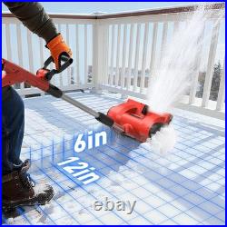 12 Cordless Snow Shovel (NO Battery) Compatible with Milwaukee 18V Battery, Ele