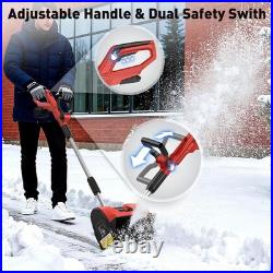 12 Cordless Snow Shovel (NO Battery) Compatible with Milwaukee 18V Battery, Ele