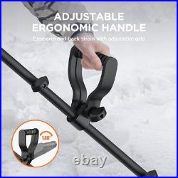 12-Inch Cordless Brushless Snow Shovel, 20V Battery Powered Snow Thrower, 20FT T 12-Inch Cordless Brushless Snow Shovel, 20V Battery Powered Snow Thrower, 20FT T