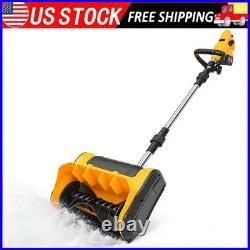 12 in. 24-Volt MAX Battery Snow Shovel with Adjustable Direction & Handle 4AH NEW