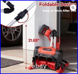12 inch 21V Single-Stage Battery Powered Snow Shovel Electric Snow Blower New