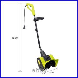 12in Electric Corded Snow Blower Shovel 120V-60Hz ETL Dual-Blade Auger Thrower