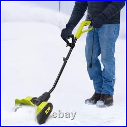 12in Electric Corded Snow Blower Shovel 120V-60Hz ETL Dual-Blade Auger Thrower
