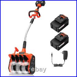 13'' Cordless Snow Shovel 40V Battery Powered Electric Snow Blower 4.0Ah Battery