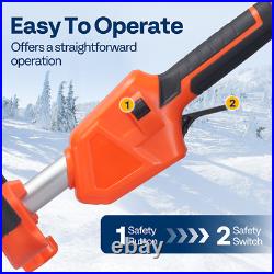 13'' Cordless Snow Shovel 40V Battery Powered Electric Snow Blower 4.0Ah Battery