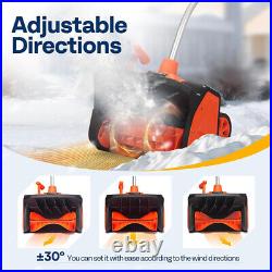 17'' Cordless Snow Shovel 40V Battery Powered Electric Snow Blower 4.0Ah Battery 17'' Cordless Snow Shovel 40V Battery Powered Electric Snow Blower 4.0Ah Battery