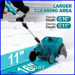 18V Cordless Electric Snow Shovel 16 Width with 2x 4.5Ah Batteries? 25FT Throw 18V Cordless Electric Snow Shovel 16 Width with 2x 4.5Ah Batteries? 25FT Throw