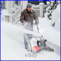 18-Inch 15 Amp Electric Snow Thrower Driveway Clean 720Lbs/Minute Snow Blower