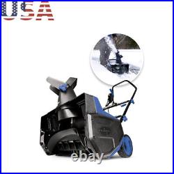 18-inch Electric Single-Stage Snow Blower 180° Adjustable Directional Chute New