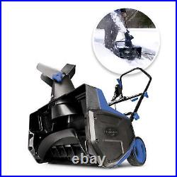 18-inch Electric Single-Stage Snow Blower 180° Adjustable Directional Chute New