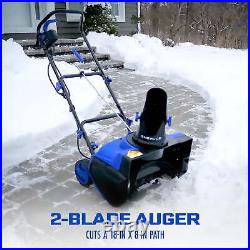 18-inch Electric Single-Stage Snow Blower 180° Adjustable Directional Chute New