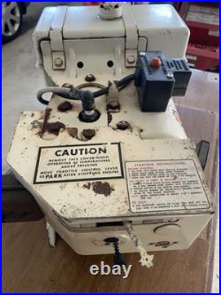 1969 Tecumseh Horizontal engine 7HP snowblower electric start H70130067 ser 9262