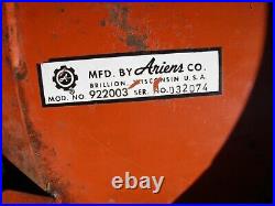 1973 ARIENS 420 Sno Thro Snowblower Auger Impeller Transaxle Unit OEM Good Shape 1973 ARIENS 420 Sno Thro Snowblower Auger Impeller Transaxle Unit OEM Good Shape