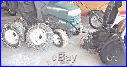 2003 craftsman snow thrower/auger attachment for tractor pkg