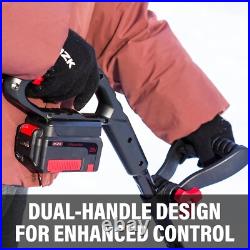 20V 13-Inch Cordless Electric Snow Shovel with Directional Plate Battery Power