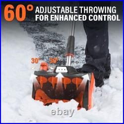 20V Cordless Snow Shovel 12 with 4.0Ah Battery & Fast Charger