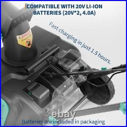 20 Electric Cordless Snow Blower with Battery & Charger 20 in Width, 10 in Depth 20 Electric Cordless Snow Blower with Battery & Charger 20 in Width, 10 in Depth