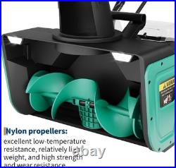 20 Electric Cordless Snow Blower with Battery & Charger 20 in Width, 10 in Depth