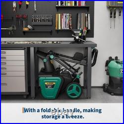 20 Electric Cordless Snow Blower with Battery & Charger 20 in Width, 10 in Depth 20 Electric Cordless Snow Blower with Battery & Charger 20 in Width, 10 in Depth