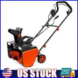 20 Electric Snow Blower, Corded Snow Blower, 25FT Throwing Distance withLED Light