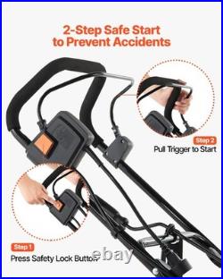 20 Inch 15A Corded Snow Blower with Rotating Chute for Driveway 25FT Throw 20 Inch 15A Corded Snow Blower with Rotating Chute for Driveway 25FT Throw