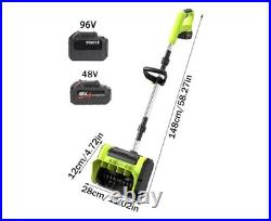 20v 11 Battery Operated Shovel Snow 16ft Throwing Distance New