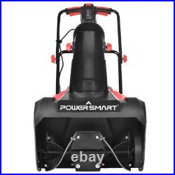 21 inch Electric Single Stage Snow Thrower 120V 15 AMP Corded