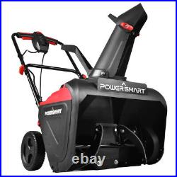 21 inch Electric Single Stage Snow Thrower 120V 15 AMP Corded