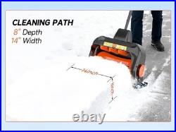 21 v Cordless Snow Blower 16 Electric Snowblower with 3.0Ah Battery Brushless