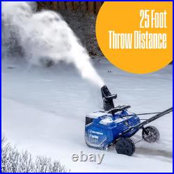23 In. 120V Single-Stage Electric Snow Blower Corded, Powerful Snow Removal 23 In. 120V Single-Stage Electric Snow Blower Corded, Powerful Snow Removal