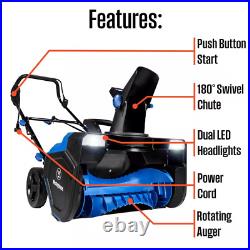 23 In. 120V Single-Stage Electric Snow Blower Corded, Powerful Snow Removal 23 In. 120V Single-Stage Electric Snow Blower Corded, Powerful Snow Removal