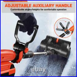 24V 12 In. Single-Stage Cordless Electric Snow Shovel with 4.0 Ah Battery and Ch 24V 12 In. Single-Stage Cordless Electric Snow Shovel with 4.0 Ah Battery and Ch