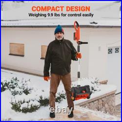 24V 12 In. Single-Stage Cordless Electric Snow Shovel with 4.0 Ah Battery and Ch 24V 12 In. Single-Stage Cordless Electric Snow Shovel with 4.0 Ah Battery and Ch