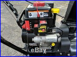 26 Snow Devil Snow Thrower Blower Machine Electric Start 208cc Gas DB7651-26