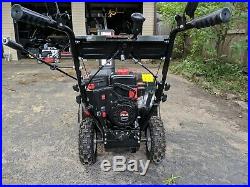 26 Snow Devil Snow Thrower Blower Machine Electric Start 208cc Gas DB7651-26