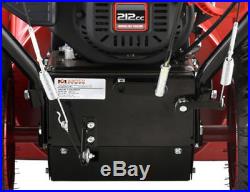 26 in. 212cc Two-Stage Electric & Recoil Start Gas Snow Blower Snow Thrower New