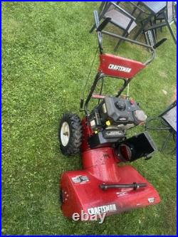 27in 8hp Craftsman Snowblower