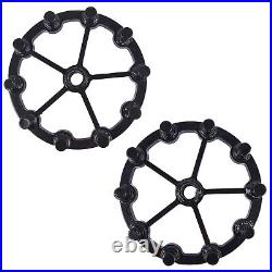 2Pcs Rear Track Drive Wheels for Track Series Snow Blowers 3/4 inch Hub 631-0002 2Pcs Rear Track Drive Wheels for Track Series Snow Blowers 3/4 inch Hub 631-0002