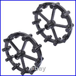 2Pcs Track Drive Wheels Rear Cog 631-0002 Part Rubber Track For Snow Blowers