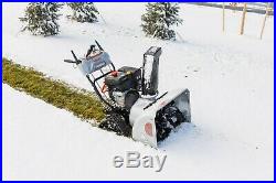 30 Inch Two Stage Snow Blower with TRACKS, Heated Hand Grips Dirty Hand Tools