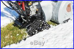 30 Inch Two Stage Snow Blower with TRACKS, Heated Hand Grips Dirty Hand Tools