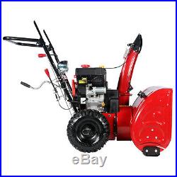 30 inch 302cc Two-Stage Electric Start Gas Snow Blower/Thrower