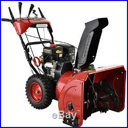 30 inch Two-Stage E-Start Gas Snow Blower with Auto-Turn Steering & Heated Grips