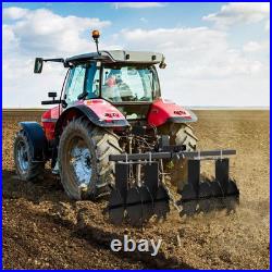 32 Heavy Duty Disc Harrow, ATV/UTV Towed Disc Plow Harrow with General 2 Hit